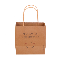 New design eco-friendly kraft gift paper bag